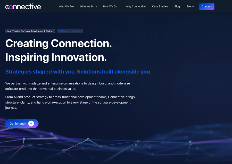 AI-Powered Website Development | Connective Consulting